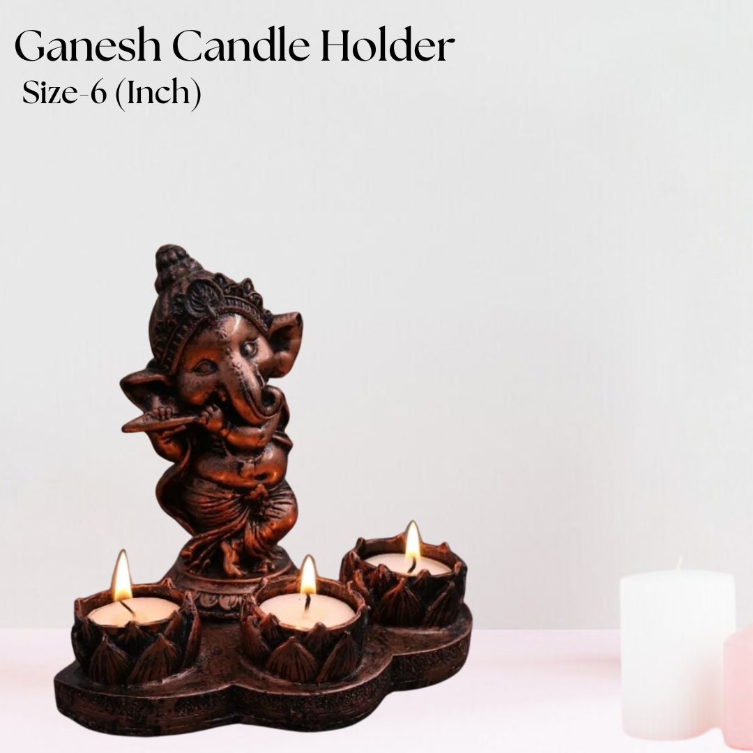 Ganesha Candle Holder