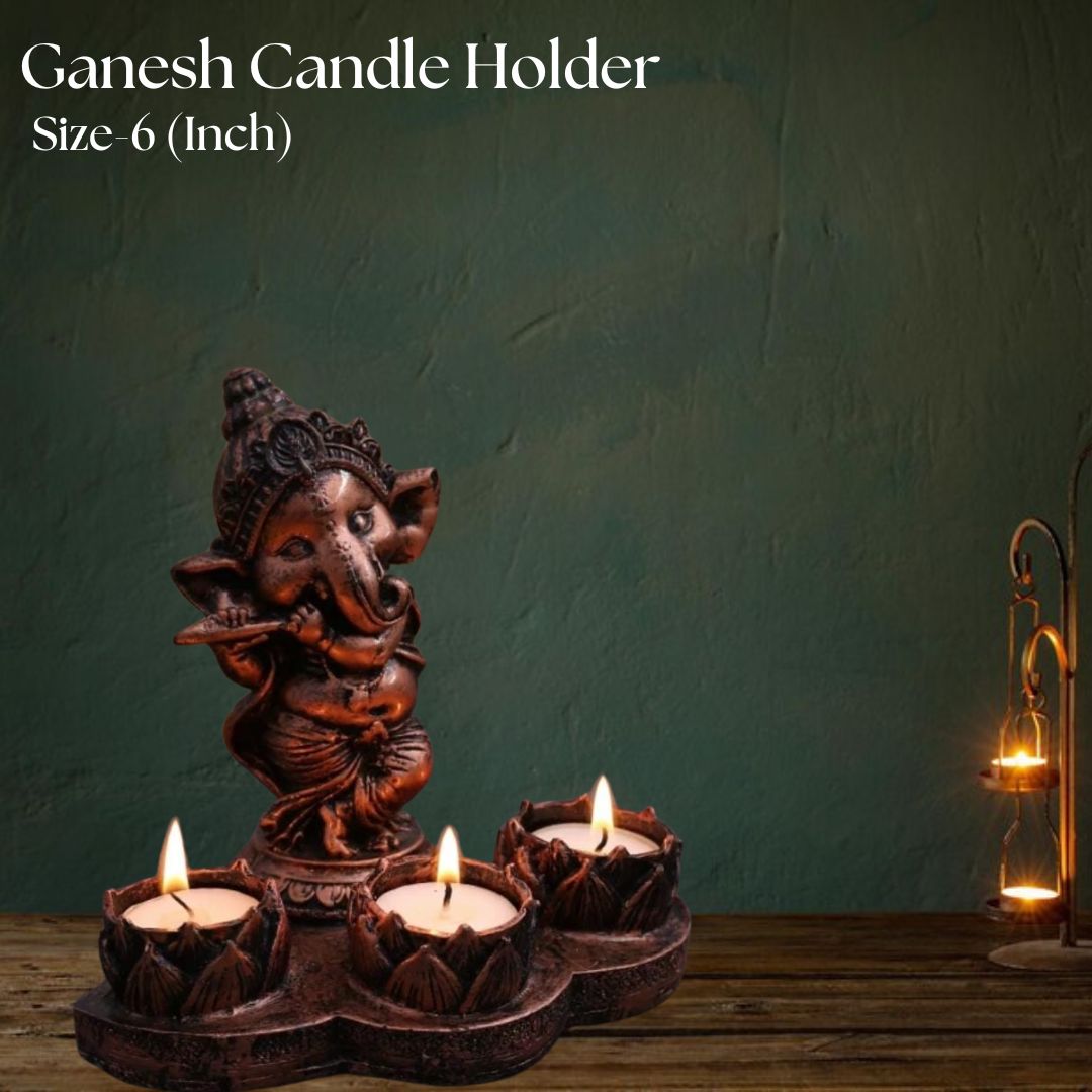 Ganesha Candle Holder