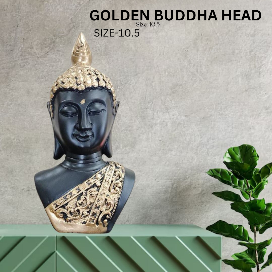 Golden Buddha Head